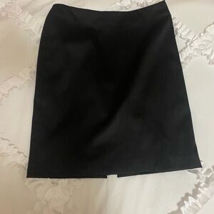Badgley Mischka Classic Black Pencil Skirt